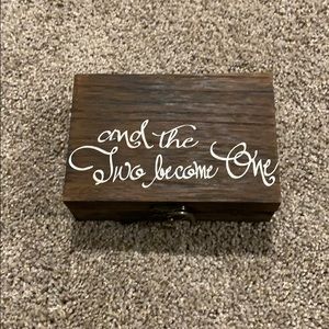 Wedding Ring Box